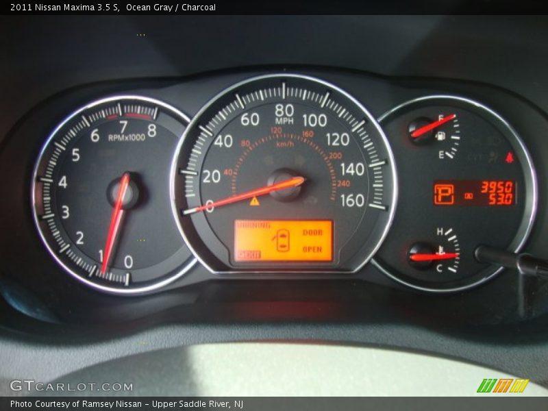 Ocean Gray / Charcoal 2011 Nissan Maxima 3.5 S