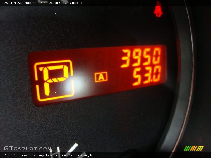 Ocean Gray / Charcoal 2011 Nissan Maxima 3.5 S