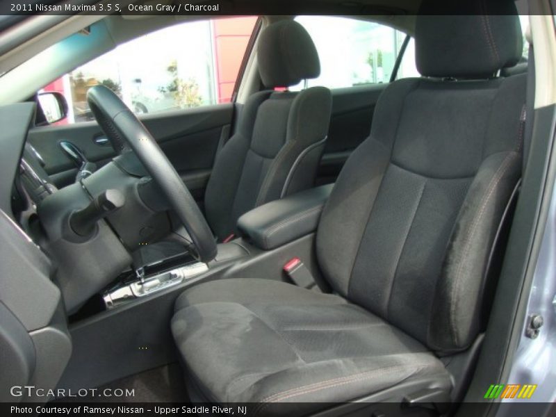 Ocean Gray / Charcoal 2011 Nissan Maxima 3.5 S
