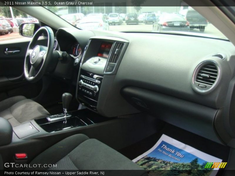 Ocean Gray / Charcoal 2011 Nissan Maxima 3.5 S