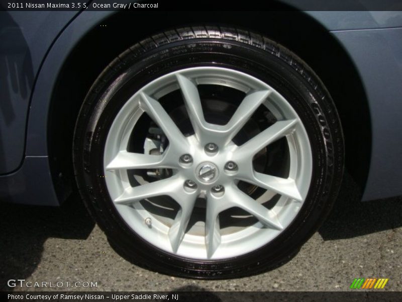 Ocean Gray / Charcoal 2011 Nissan Maxima 3.5 S