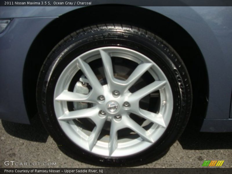 Ocean Gray / Charcoal 2011 Nissan Maxima 3.5 S