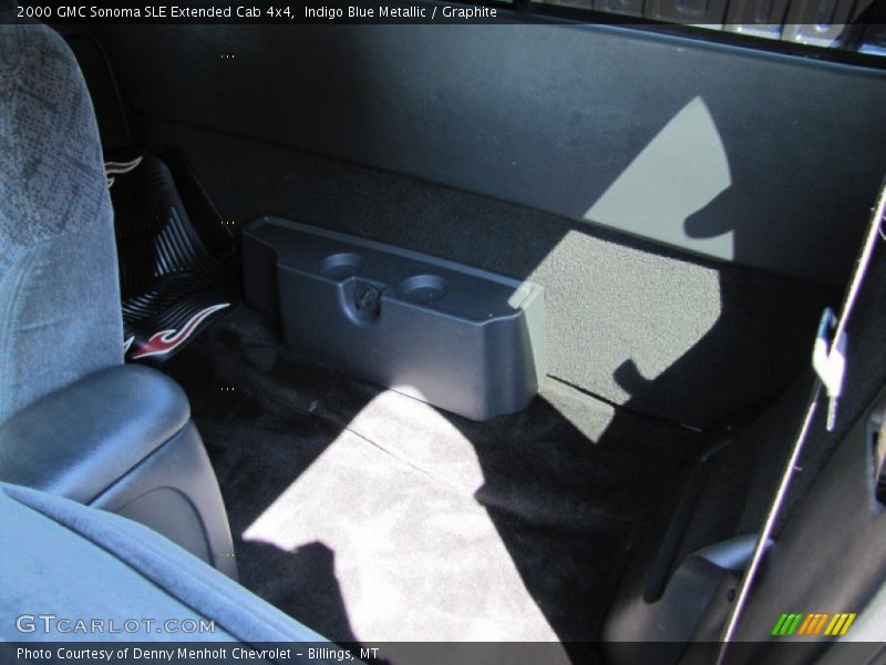 Indigo Blue Metallic / Graphite 2000 GMC Sonoma SLE Extended Cab 4x4