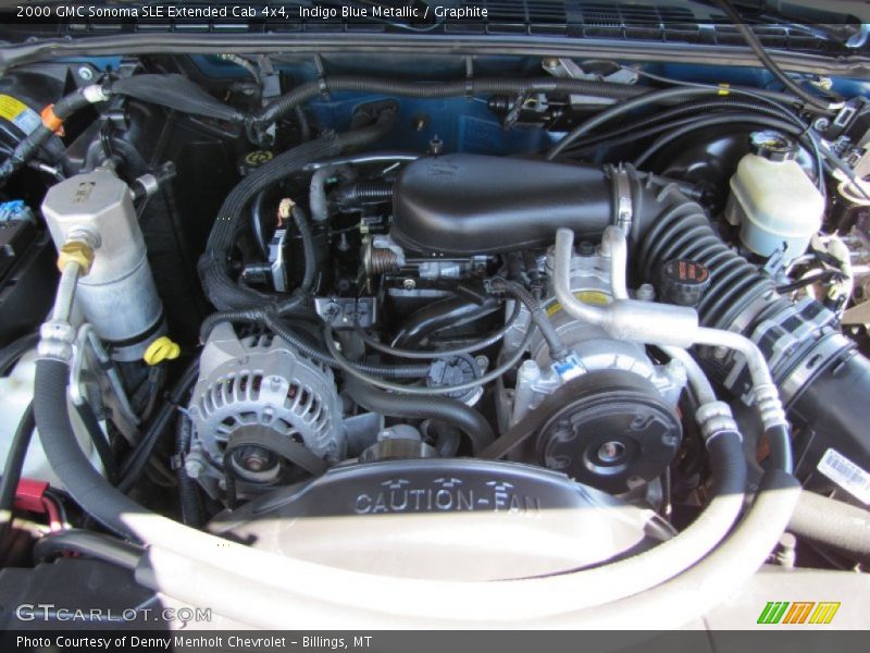  2000 Sonoma SLE Extended Cab 4x4 Engine - 4.3 Liter OHV 12-Valve V6