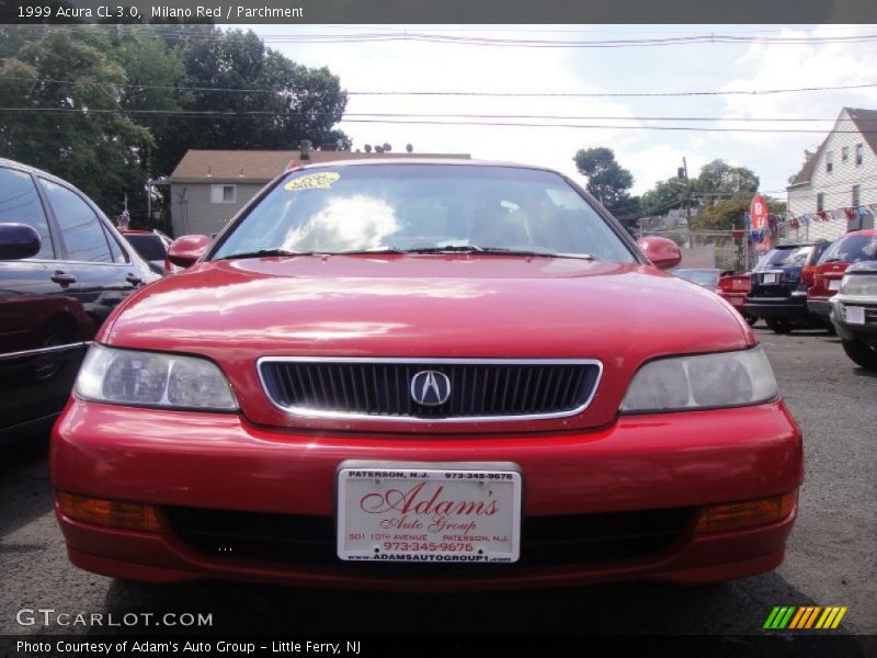 Milano Red / Parchment 1999 Acura CL 3.0