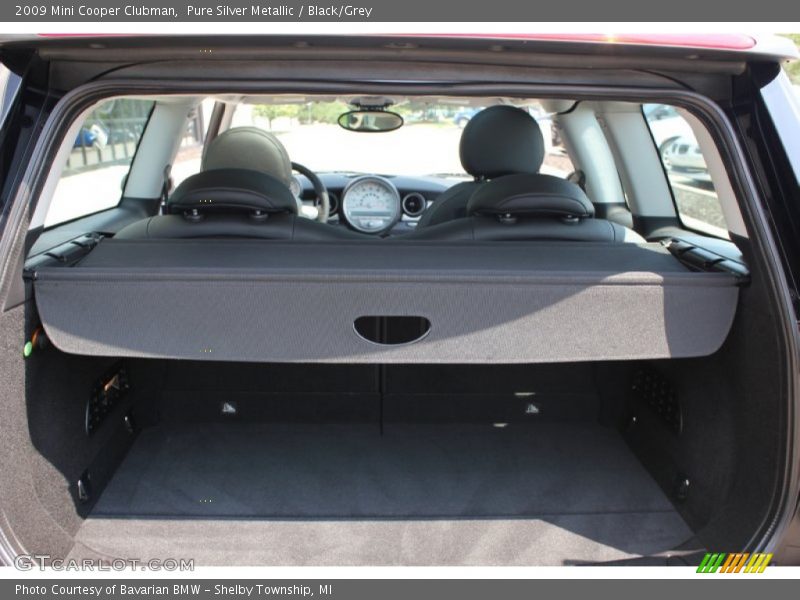 Pure Silver Metallic / Black/Grey 2009 Mini Cooper Clubman
