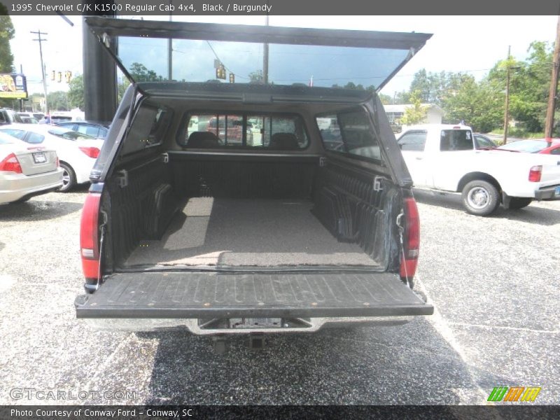 Black / Burgundy 1995 Chevrolet C/K K1500 Regular Cab 4x4