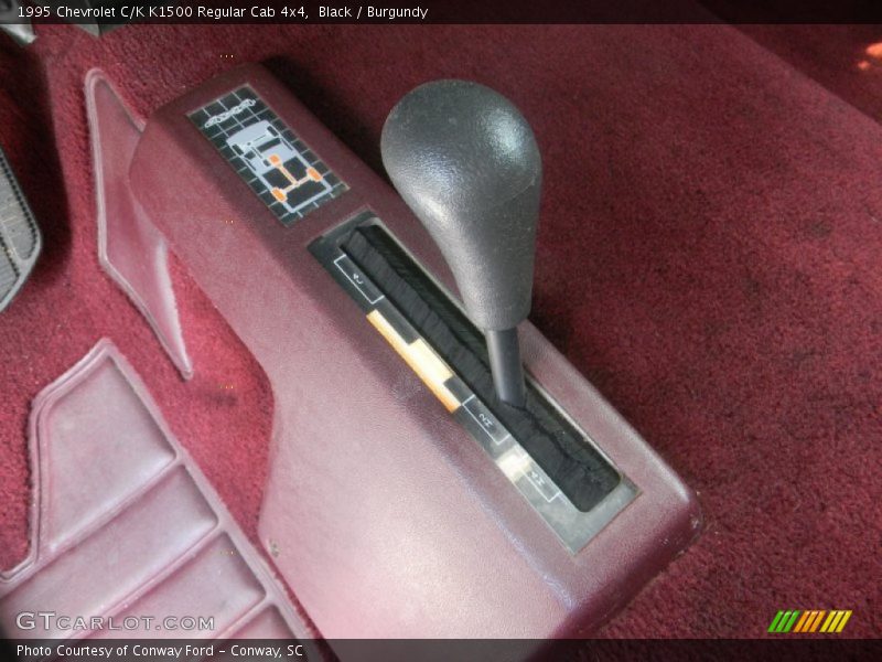 Controls of 1995 C/K K1500 Regular Cab 4x4