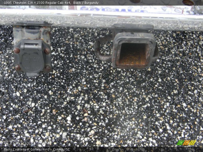Black / Burgundy 1995 Chevrolet C/K K1500 Regular Cab 4x4