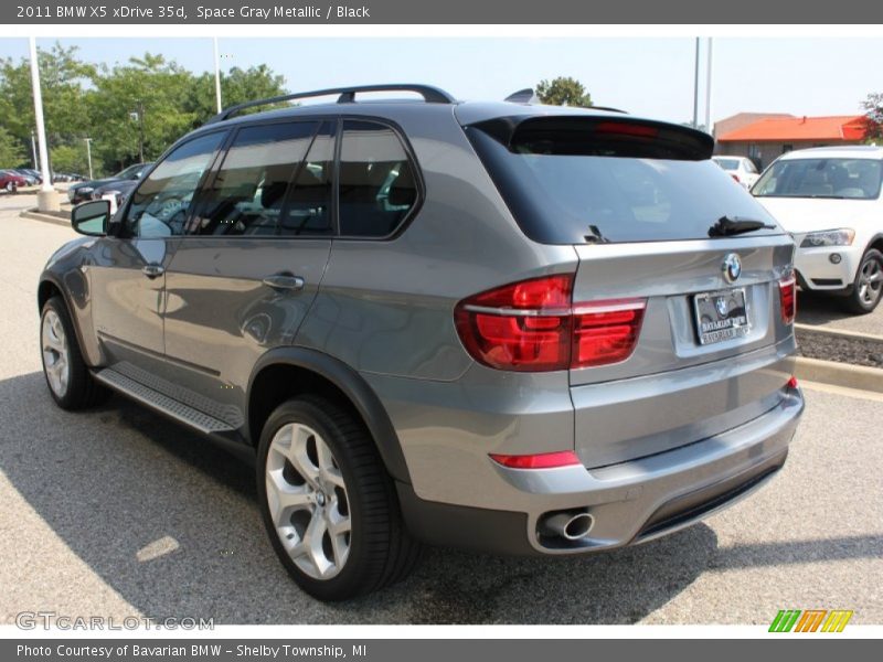 Space Gray Metallic / Black 2011 BMW X5 xDrive 35d
