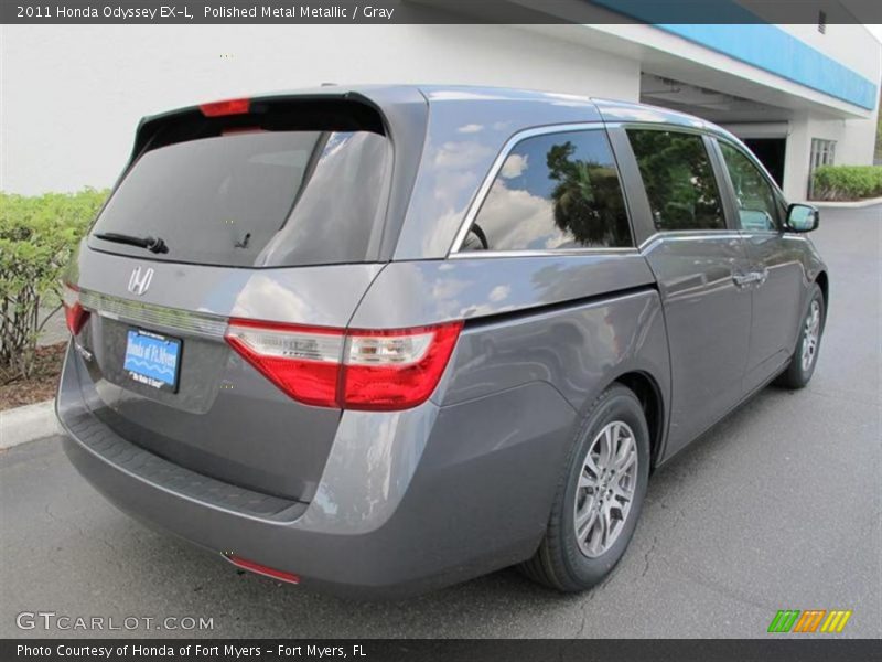 Polished Metal Metallic / Gray 2011 Honda Odyssey EX-L