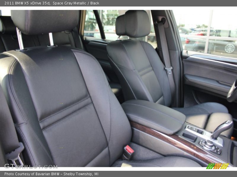 Space Gray Metallic / Black 2011 BMW X5 xDrive 35d