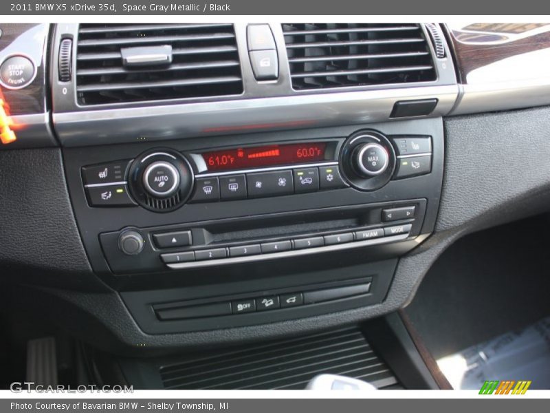Space Gray Metallic / Black 2011 BMW X5 xDrive 35d