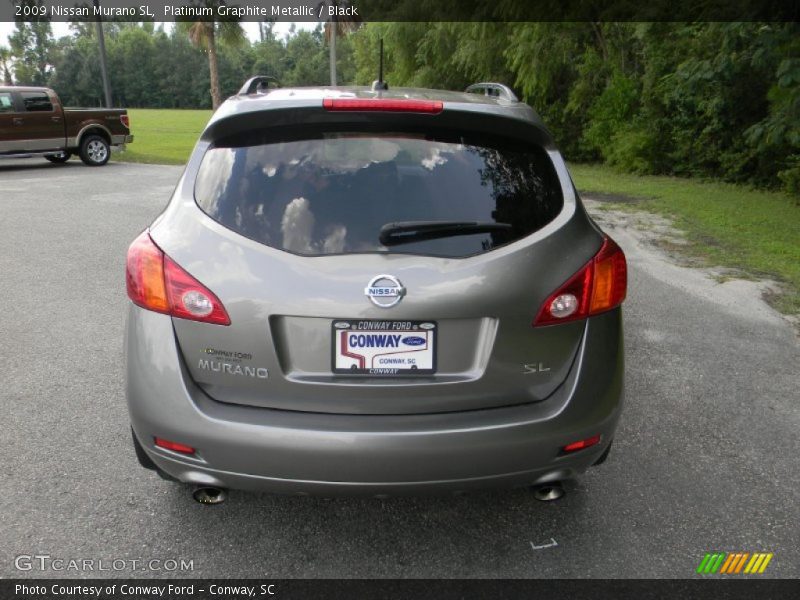 Platinum Graphite Metallic / Black 2009 Nissan Murano SL