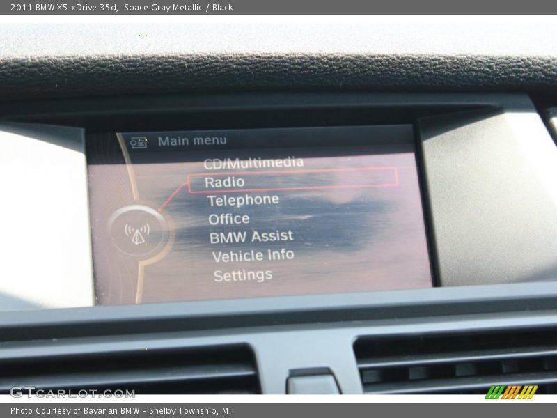 Space Gray Metallic / Black 2011 BMW X5 xDrive 35d