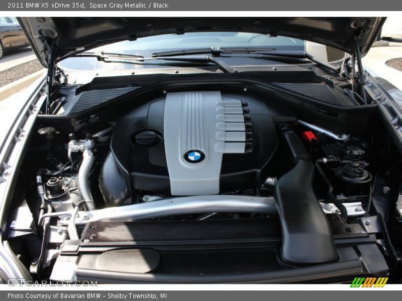 Space Gray Metallic / Black 2011 BMW X5 xDrive 35d