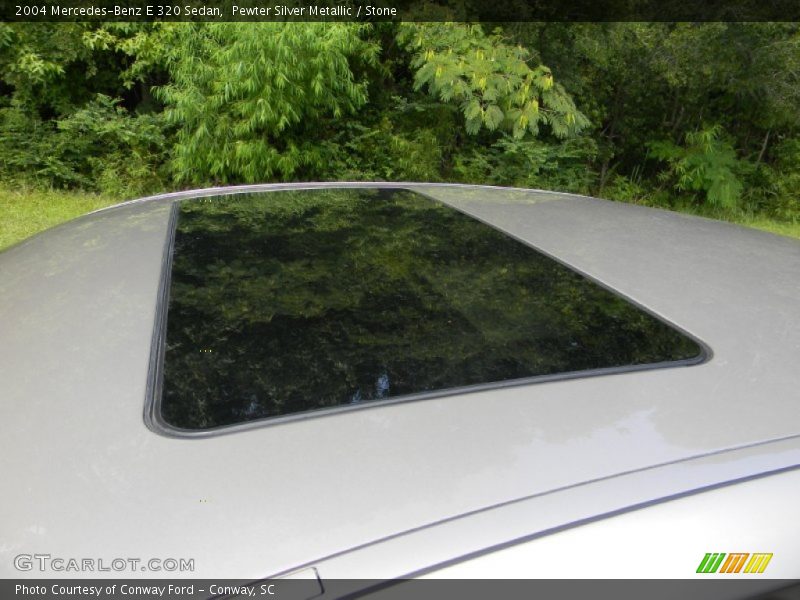 Pewter Silver Metallic / Stone 2004 Mercedes-Benz E 320 Sedan