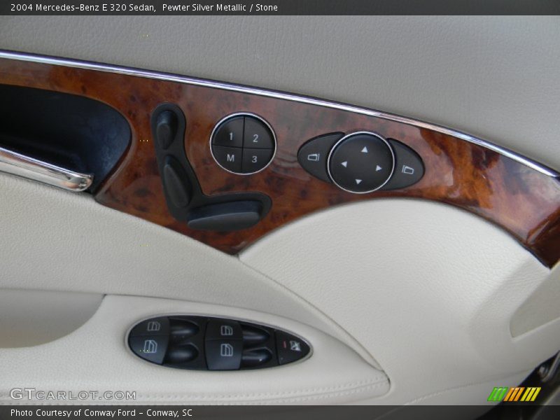 Pewter Silver Metallic / Stone 2004 Mercedes-Benz E 320 Sedan