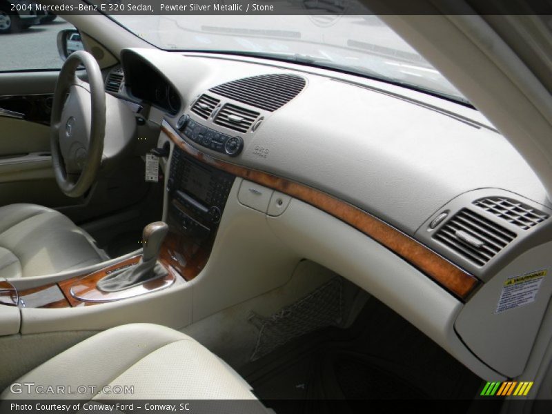 Pewter Silver Metallic / Stone 2004 Mercedes-Benz E 320 Sedan