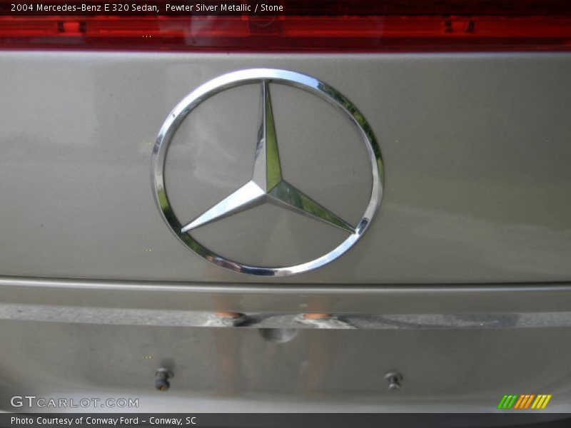 Pewter Silver Metallic / Stone 2004 Mercedes-Benz E 320 Sedan