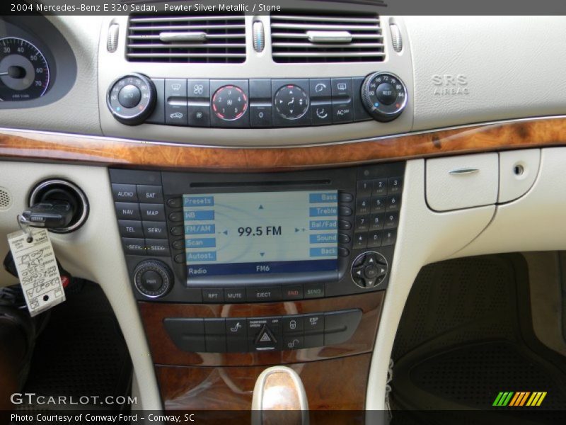 Pewter Silver Metallic / Stone 2004 Mercedes-Benz E 320 Sedan