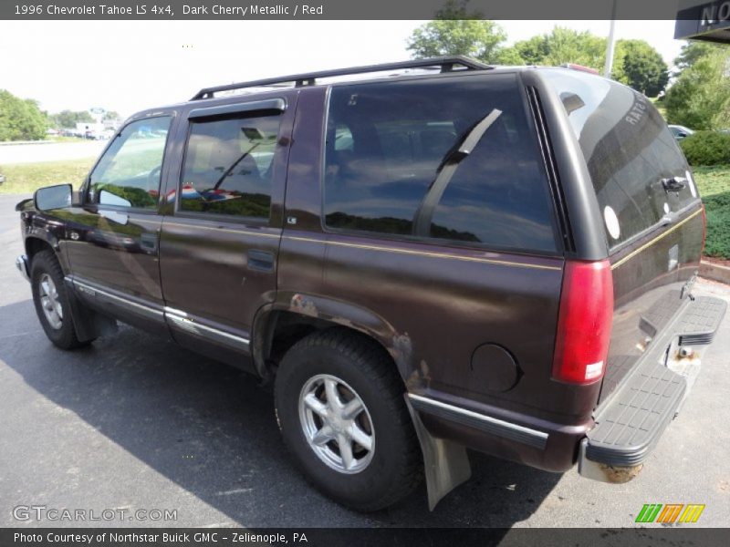  1996 Tahoe LS 4x4 Dark Cherry Metallic