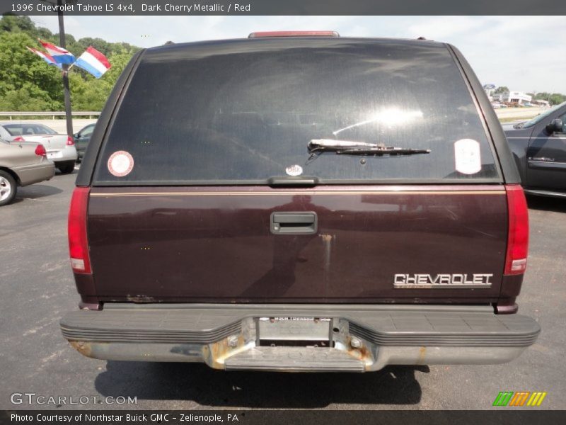  1996 Tahoe LS 4x4 Dark Cherry Metallic