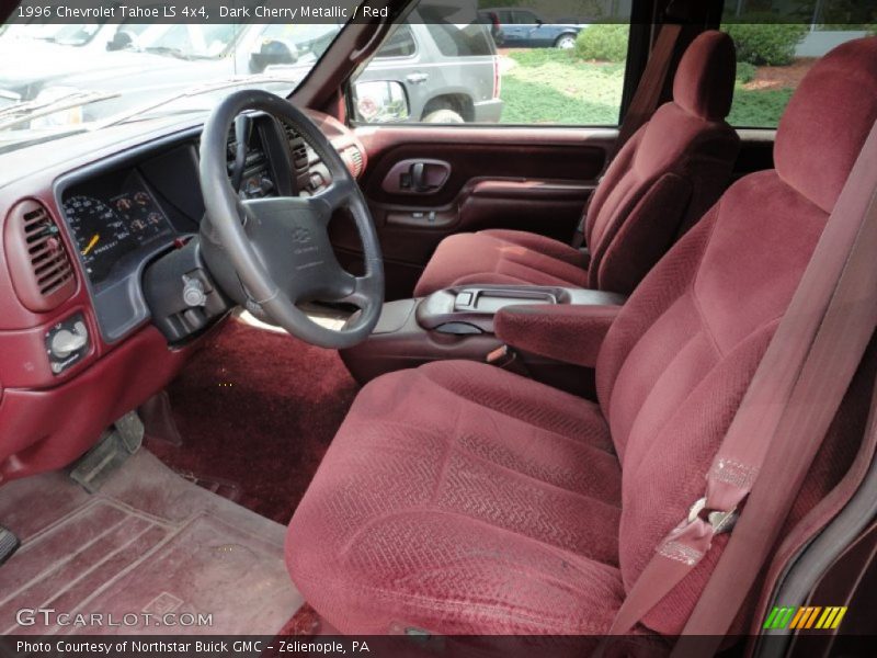  1996 Tahoe LS 4x4 Red Interior