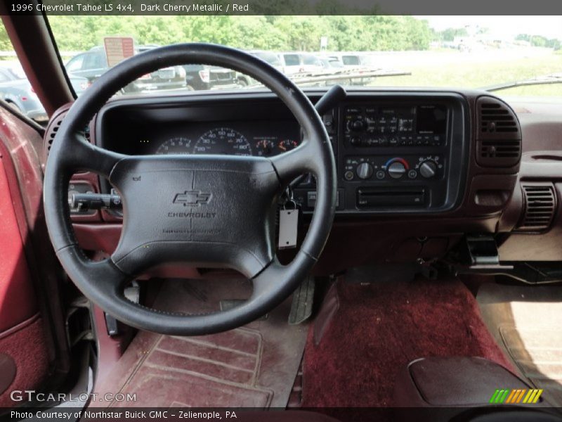 Dashboard of 1996 Tahoe LS 4x4