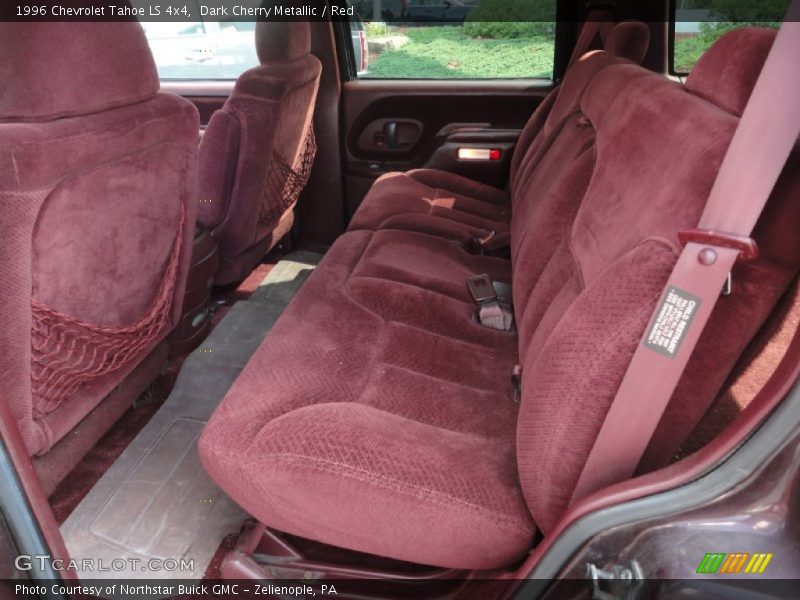  1996 Tahoe LS 4x4 Red Interior
