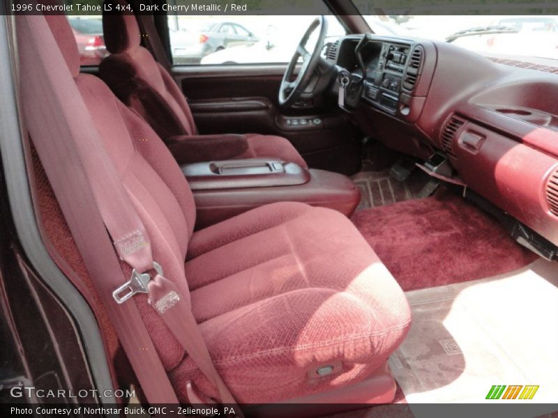  1996 Tahoe LS 4x4 Red Interior