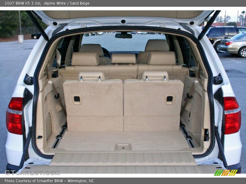 Alpine White / Sand Beige 2007 BMW X5 3.0si