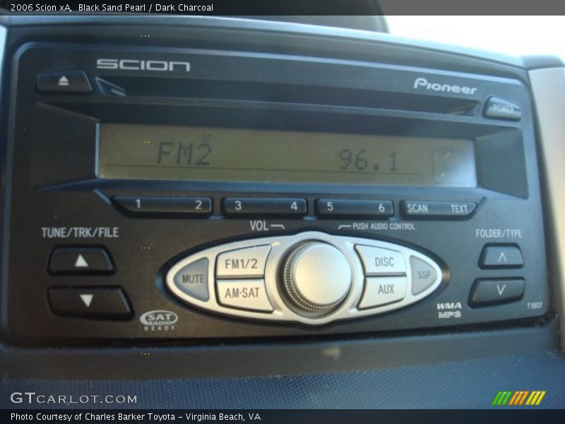 Black Sand Pearl / Dark Charcoal 2006 Scion xA