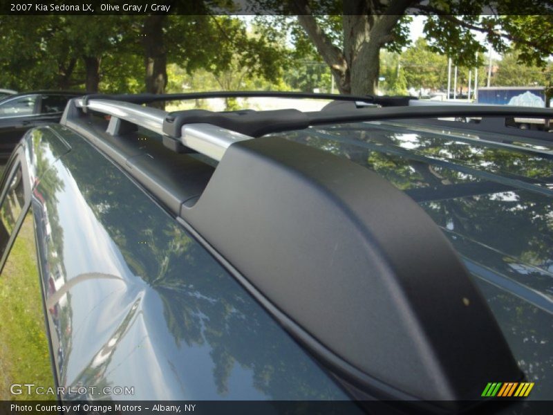 Olive Gray / Gray 2007 Kia Sedona LX