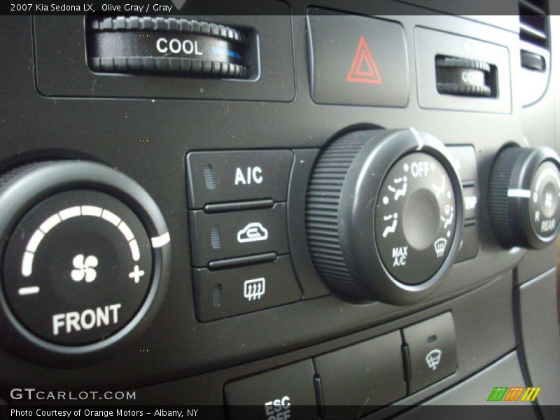 Olive Gray / Gray 2007 Kia Sedona LX