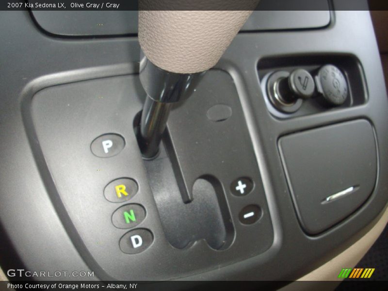 Olive Gray / Gray 2007 Kia Sedona LX
