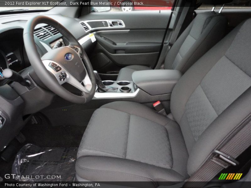  2012 Explorer XLT EcoBoost Charcoal Black Interior