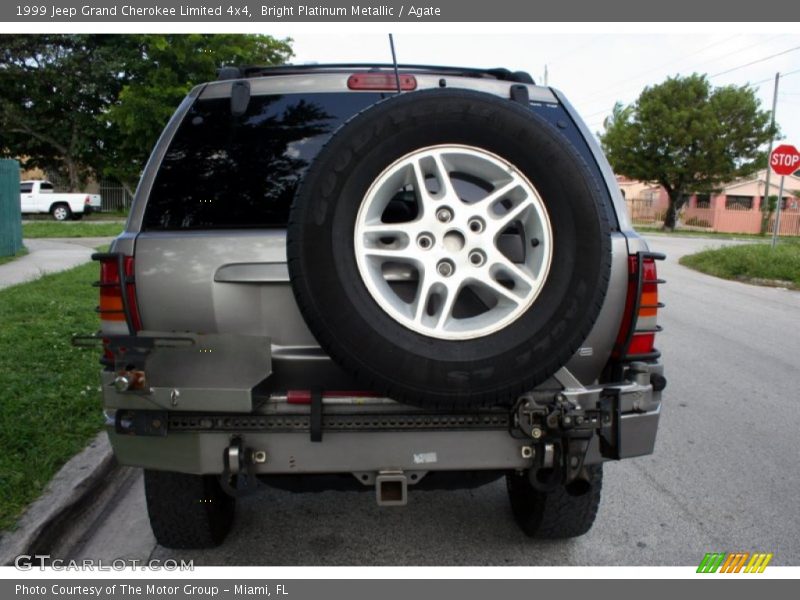 Bright Platinum Metallic / Agate 1999 Jeep Grand Cherokee Limited 4x4