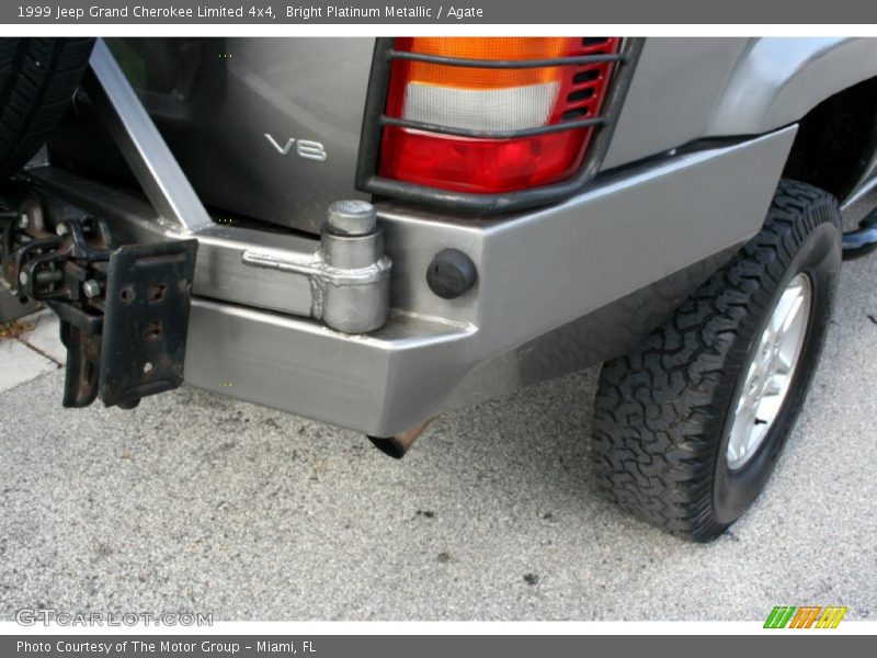 Bright Platinum Metallic / Agate 1999 Jeep Grand Cherokee Limited 4x4