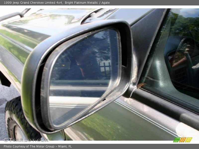 Bright Platinum Metallic / Agate 1999 Jeep Grand Cherokee Limited 4x4
