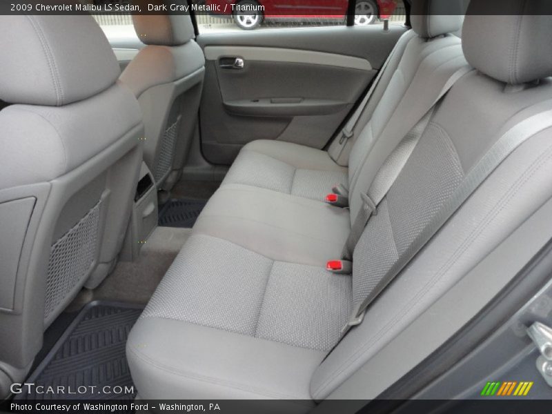 Dark Gray Metallic / Titanium 2009 Chevrolet Malibu LS Sedan
