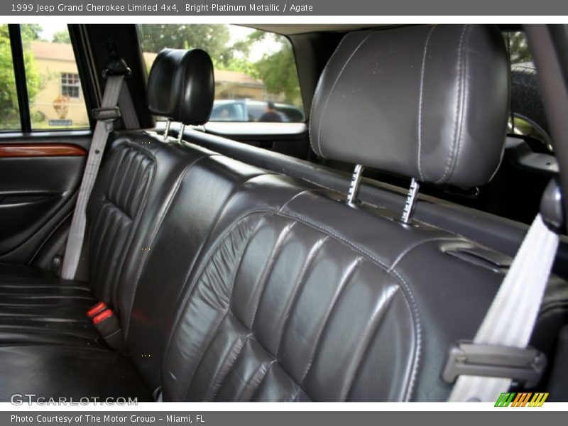 Bright Platinum Metallic / Agate 1999 Jeep Grand Cherokee Limited 4x4