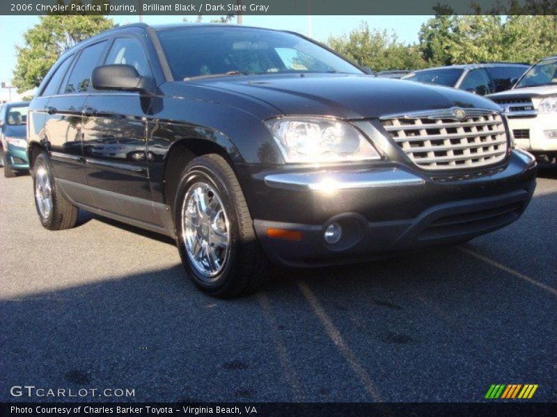 Brilliant Black / Dark Slate Gray 2006 Chrysler Pacifica Touring