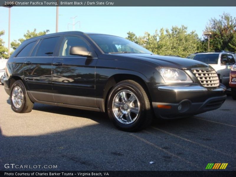 Brilliant Black / Dark Slate Gray 2006 Chrysler Pacifica Touring