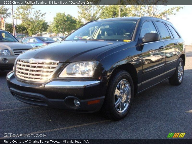 Brilliant Black / Dark Slate Gray 2006 Chrysler Pacifica Touring