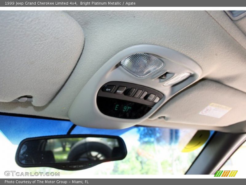 Bright Platinum Metallic / Agate 1999 Jeep Grand Cherokee Limited 4x4