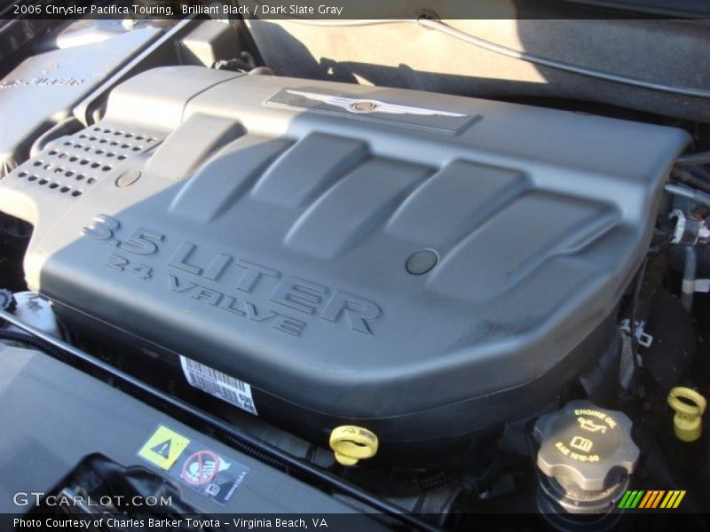 Brilliant Black / Dark Slate Gray 2006 Chrysler Pacifica Touring