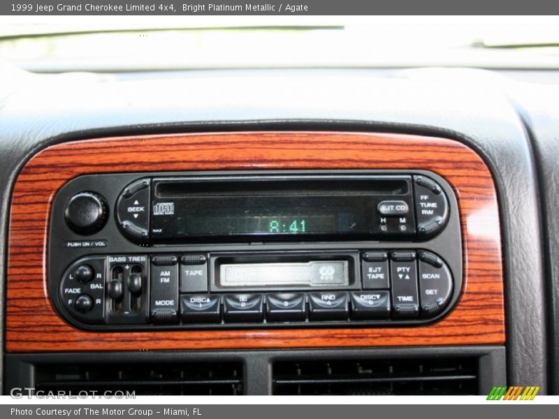 Bright Platinum Metallic / Agate 1999 Jeep Grand Cherokee Limited 4x4