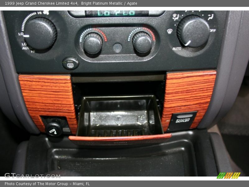 Bright Platinum Metallic / Agate 1999 Jeep Grand Cherokee Limited 4x4