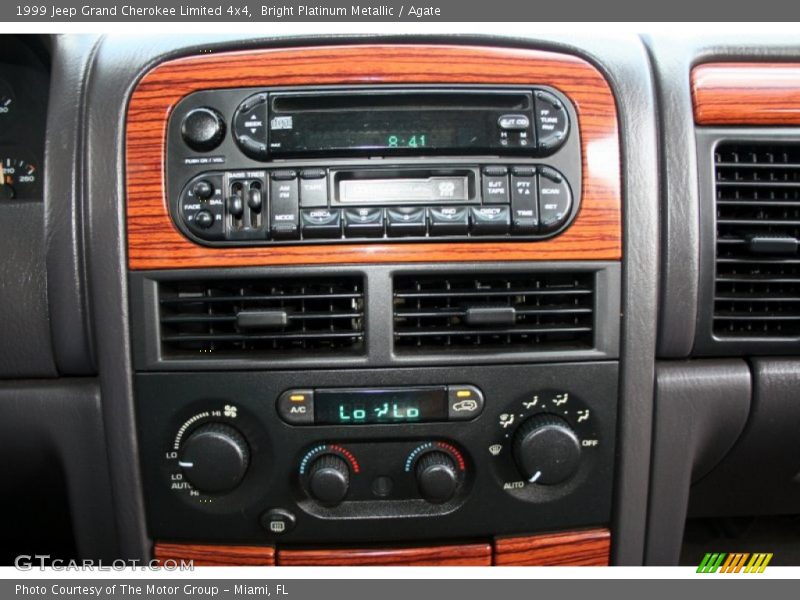 Bright Platinum Metallic / Agate 1999 Jeep Grand Cherokee Limited 4x4